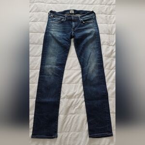 Citizens Of Humanity Womens Racer Low Rise Skinny Jeans